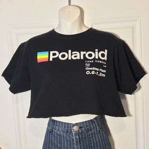 Polaroid Teen Crop Top 💙💚💛🧡❤️